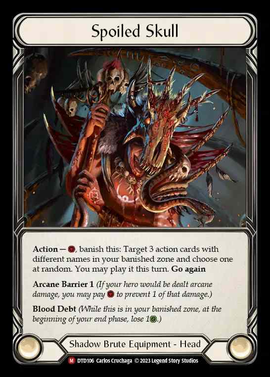 [Shadow Brute] Spoiled Skull [DTD106-M]