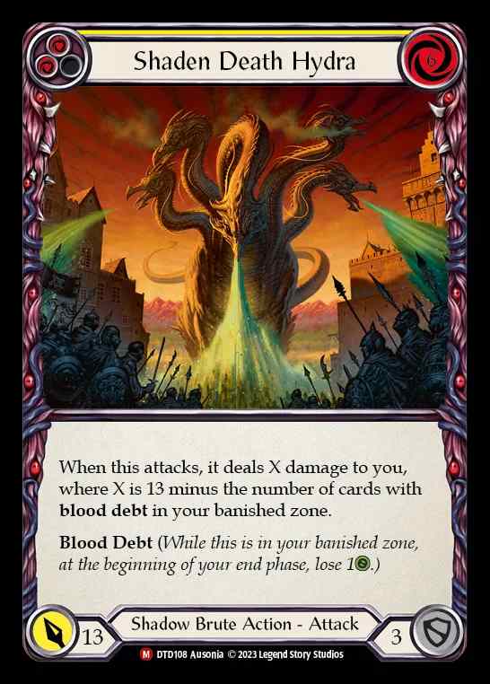 [Shadow Brute] Shaden Death Hydra [DTD108-M]