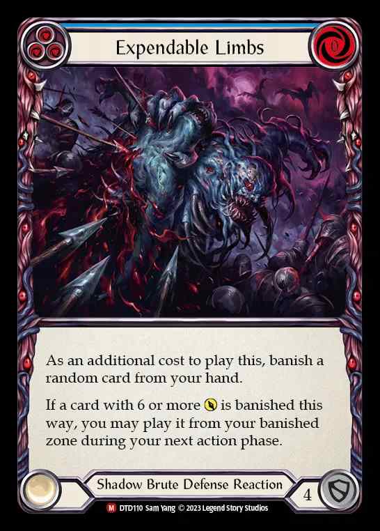 [Shadow Brute] Expendable Limbs [DTD110-M]