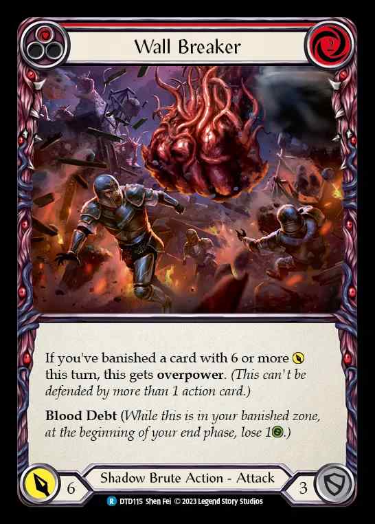 [Shadow Brute] Wall Breaker [DTD115-R] (red)