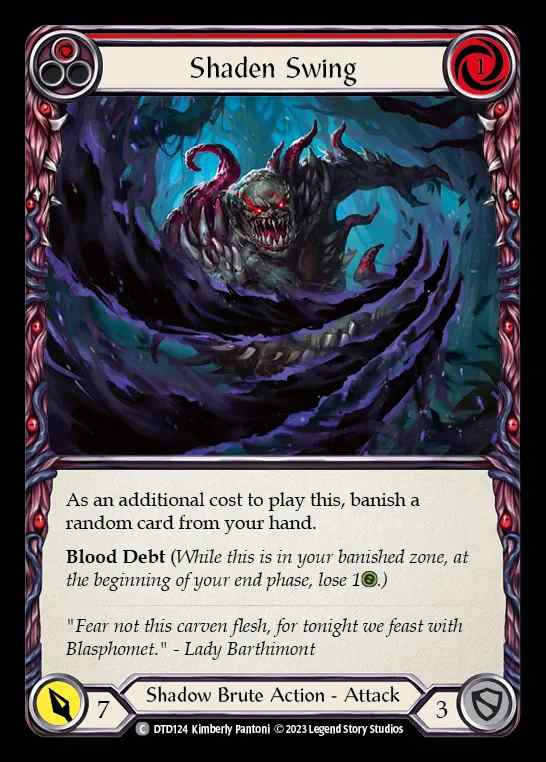 [Shadow Brute] Shaden Swing [DTD124-C] (red)