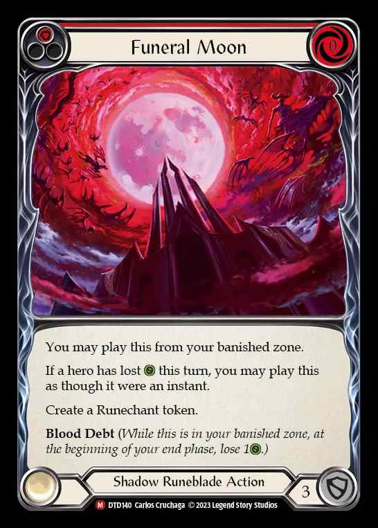 [Shadow Runeblade] Funeral Moon [DTD140-M]