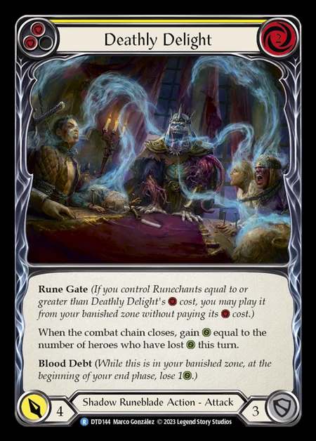 [Shadow Runeblade] Deathly Delight [DTD144-R] (yellow)