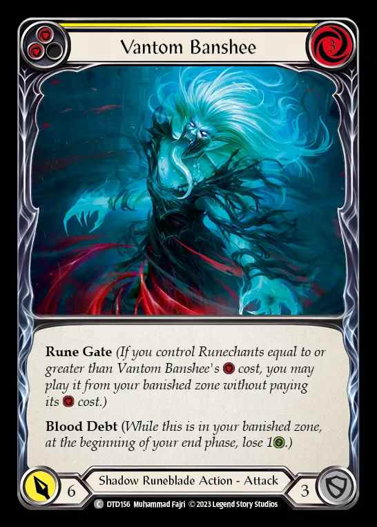 [Shadow Runeblade] Vantom Banshee [DTD156-C] (yellow)