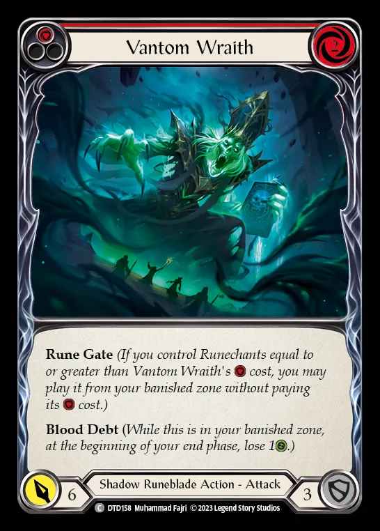 [Shadow Runeblade] Vantom Wraith [DTD158-C] (red)