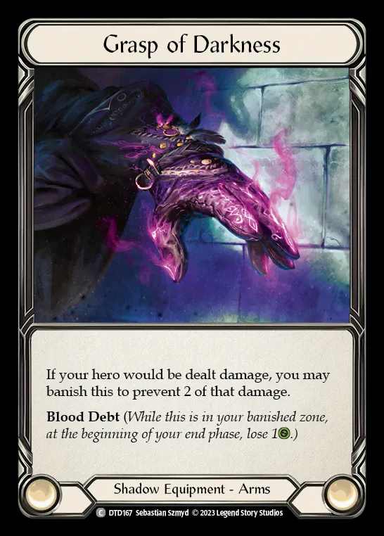 [Shadow] Grasp of Darkness [DTD167-C]