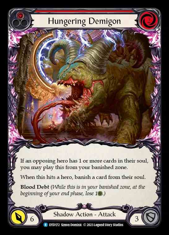 [Shadow] Hungering Demigon [DTD172-R] (red)