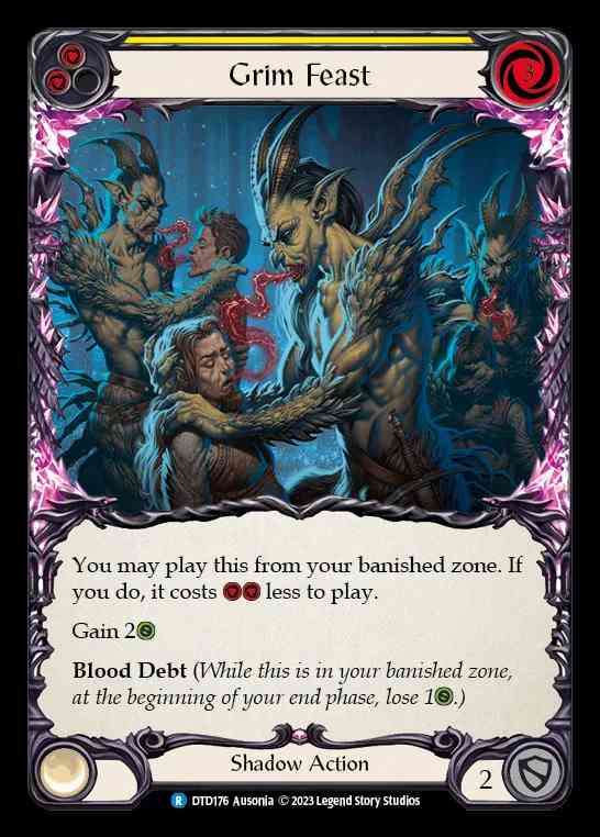 [Shadow] Grim Feast [DTD176-R] (yellow)