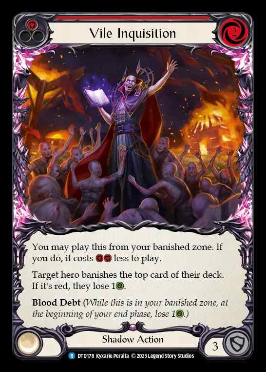 [Shadow] Vile Inquisition [DTD178-R] (red)