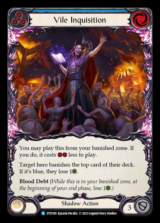 [Shadow] Vile Inquisition [DTD180-R] (blue)