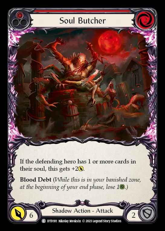 [Shadow] Soul Butcher [DTD181-C] (red)