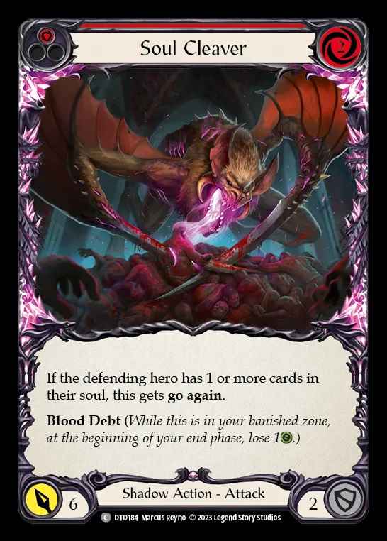 [Shadow] Soul Cleaver [DTD184-C] (red)