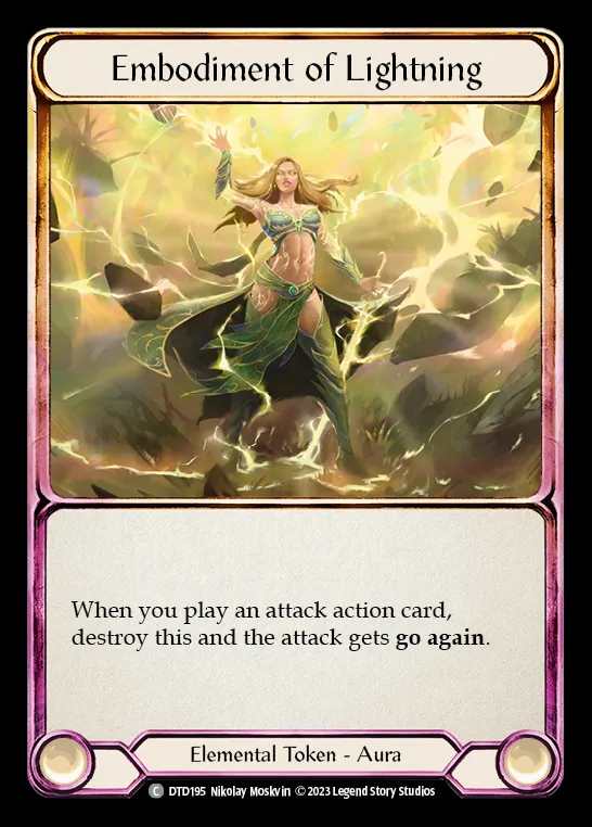 [Elemental] Embodiment of Lightning [DTD195-C]