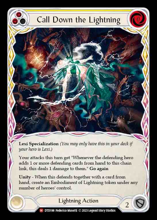 [Lightning] Call Down the Lightning [DTD198-M]