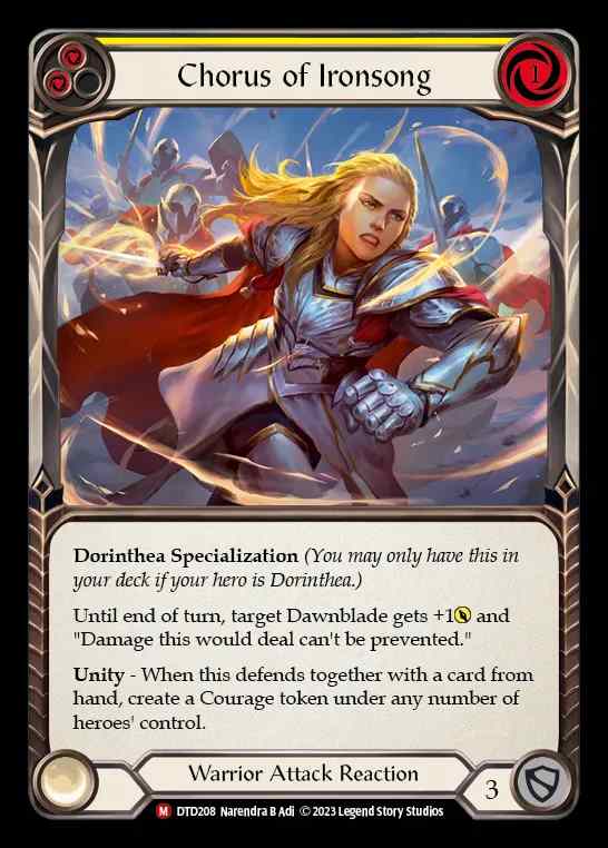 [Warrior] Chorus of Ironsong [DTD208-M]