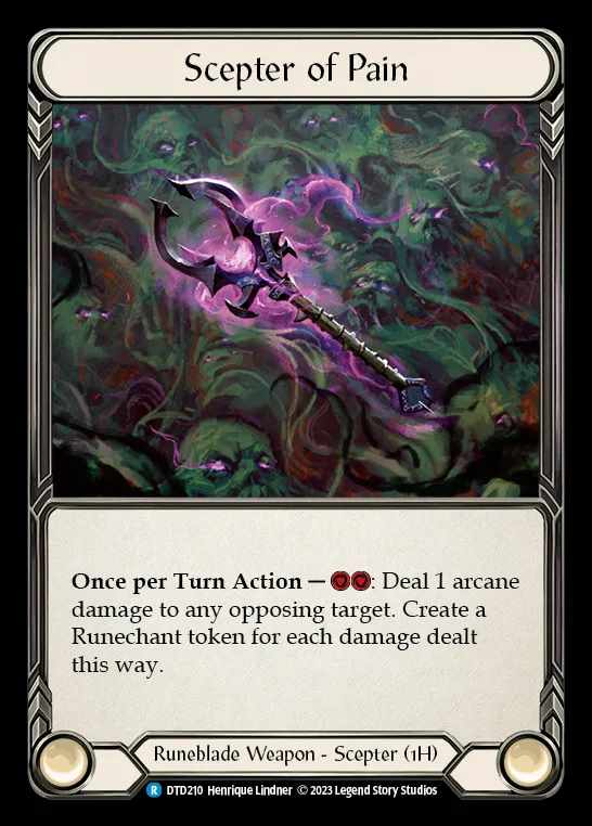 [Runeblade] Scepter of Pain [DTD210-R]