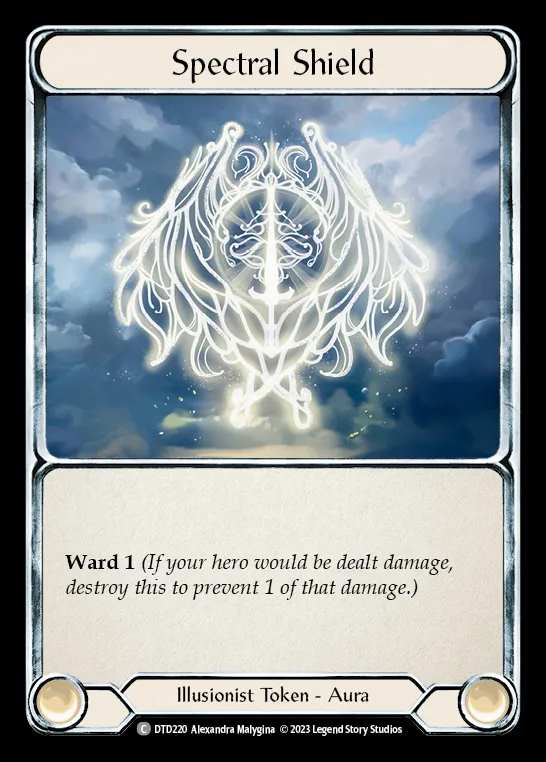 [Illusionist] Spectral Shield [DTD220-C]