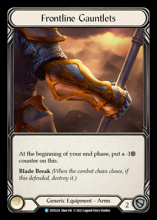 [Generic] Frontline Gauntlets [DTD224-R]