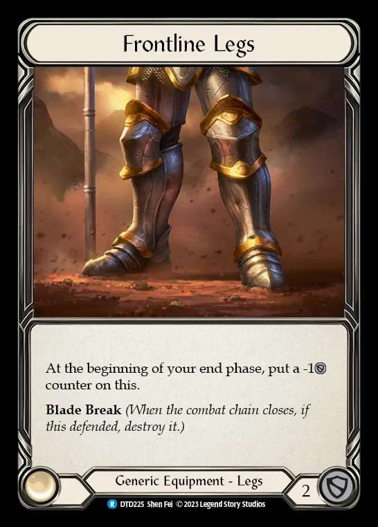 [Generic] Frontline Legs [DTD225-R]
