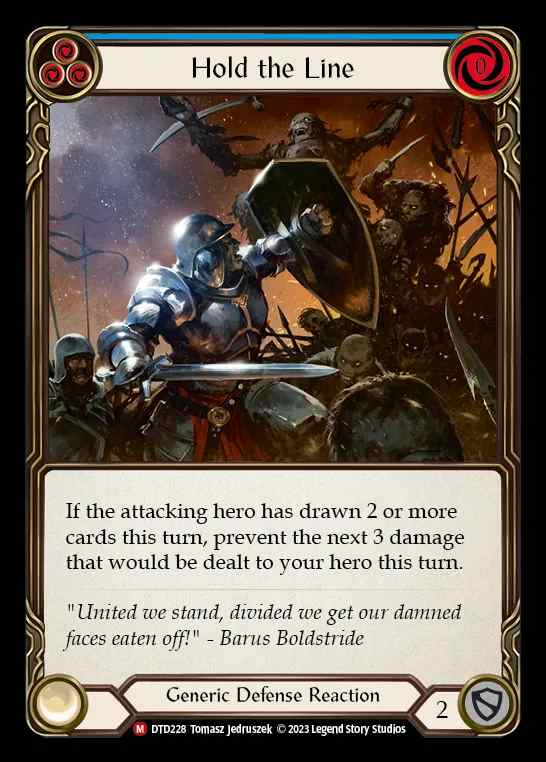 [Generic] Hold the Line [DTD228-M]