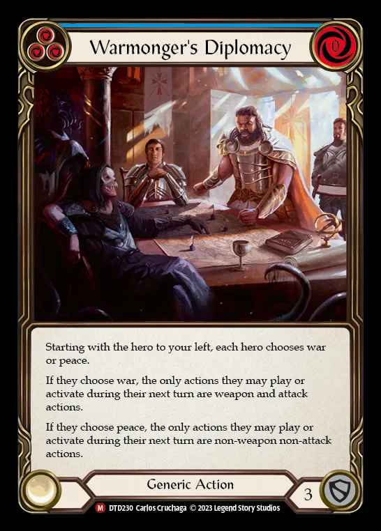 [Generic] Warmonger's Diplomacy [DTD230-M]