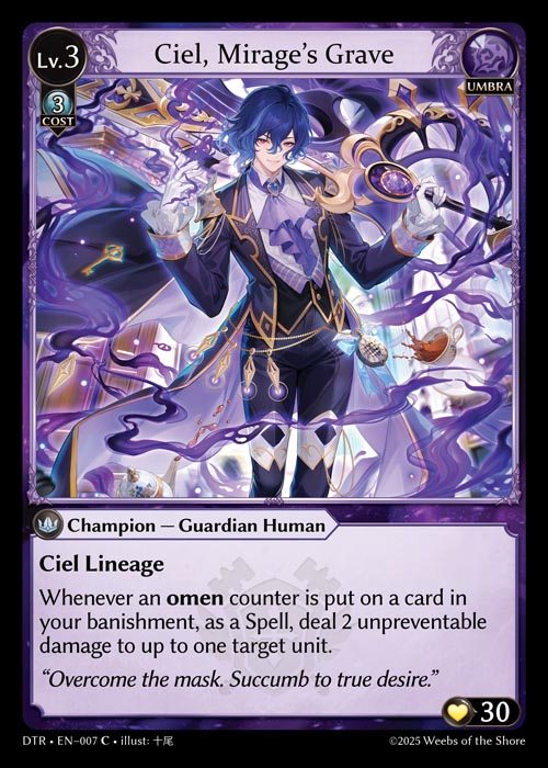 [Umbra] Ciel, Mirage's Grave [DTR007-C]