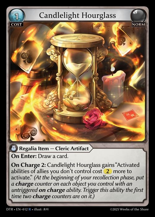 [Norm] Candlelight Hourglass [DTR012-R]