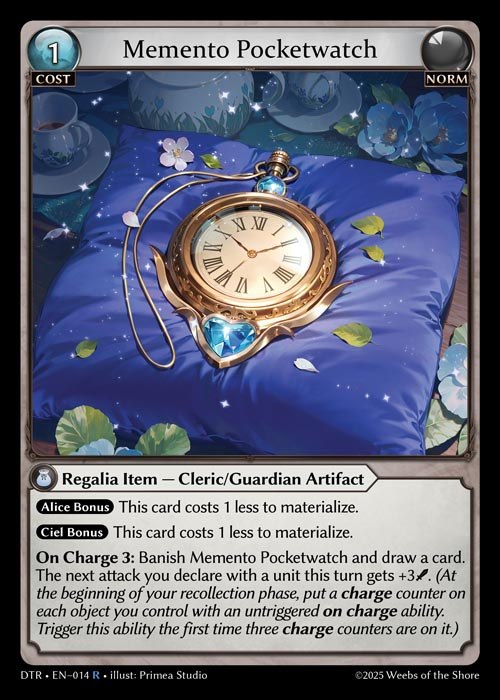 [Norm] Memento Pocketwatch [DTR014-R]