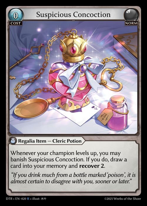 [Norm] Suspicious Concoction [DTR020-R]