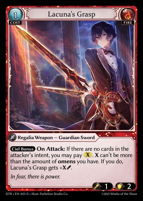 [Fire] Lacuna's Grasp [DTR025-R]