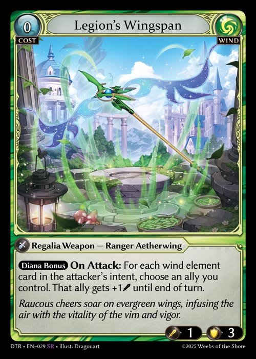 [Wind] Legion's Wingspan [DTR029-SR]