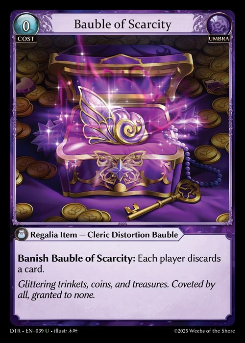 [Umbra] Bauble of Scarcity [DTR039-U]