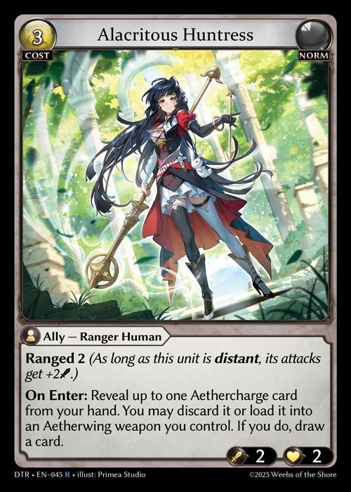 [Norm] Alacritous Huntress [DTR045-R]