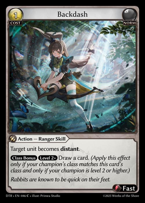 [Norm] Backdash [DTR046-C]