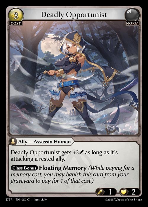 [Norm] Deadly Opportunist [DTR050-C]
