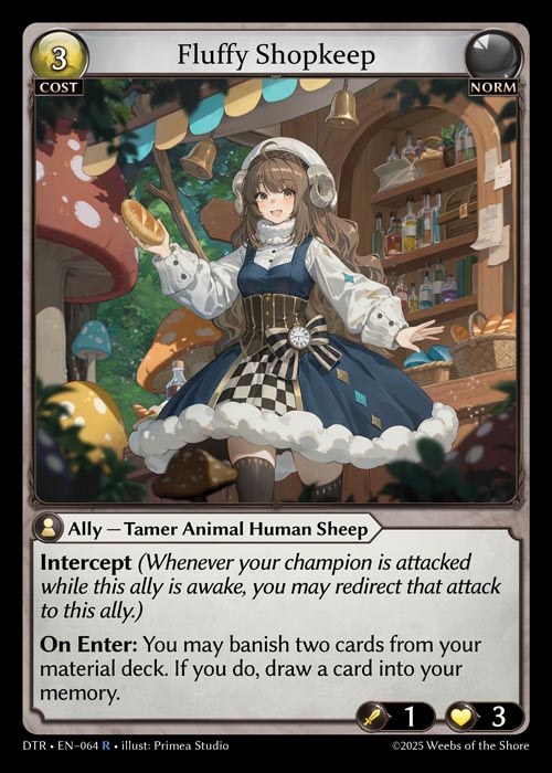 [Norm] Fluffy Shopkeep [DTR064-R]
