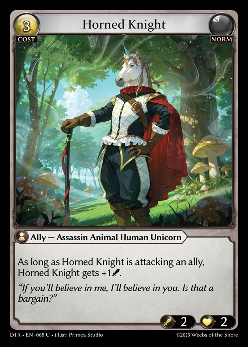 [Norm] Horned Knight [DTR068-C]