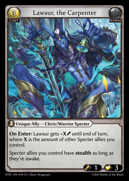 [Norm] Lawsur, the Carpenter [DTR070-SR]
