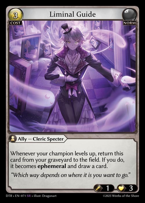 [Norm] Liminal Guide [DTR071-SR]