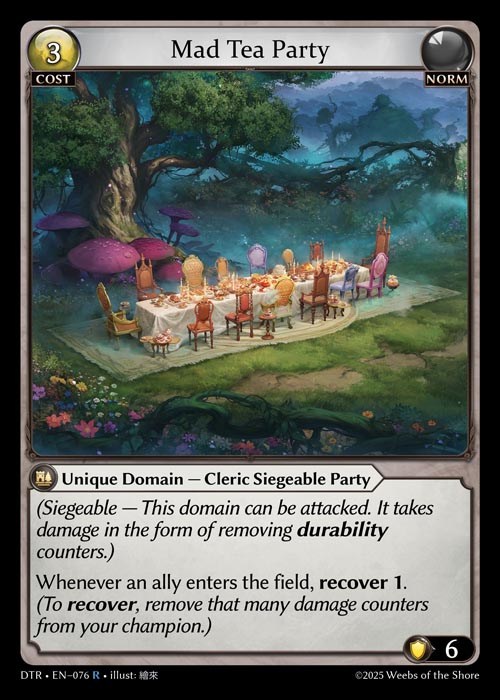 [Norm] Mad Tea Party [DTR076-R]