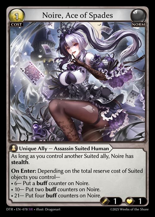 [Norm] Noire, Ace of Spades [DTR078-R]