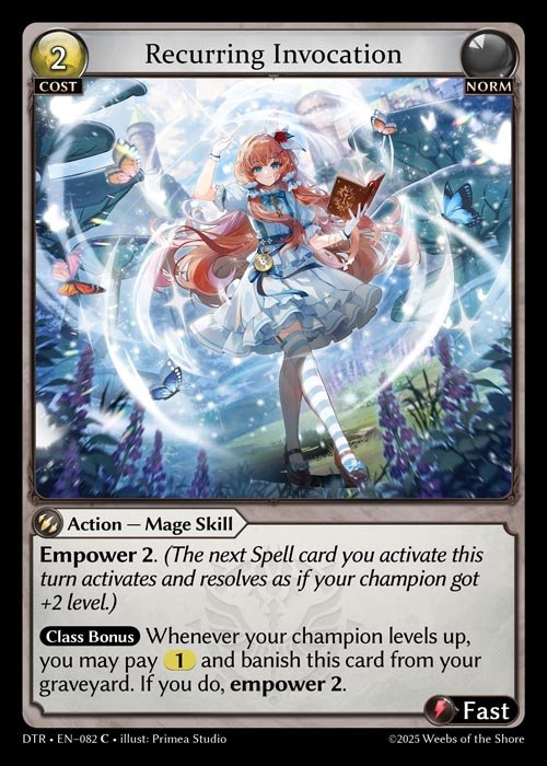 [Norm] Recurring Invocation [DTR082-C]