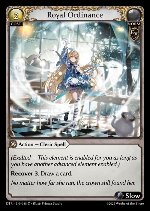 [Norm] Royal Ordinance [DTR088-C]