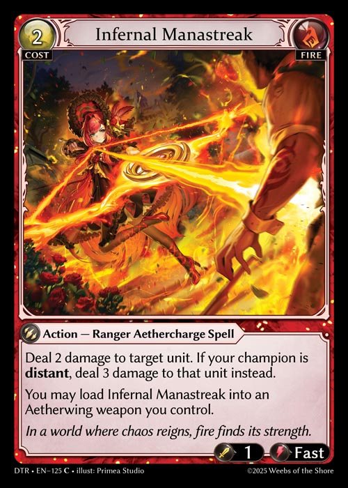 [Fire] Infernal Manastreak [DTR125-C]