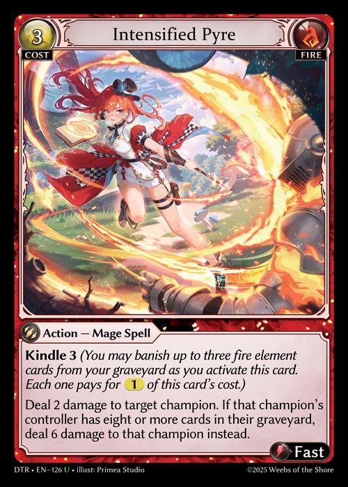 [Fire] Intensified Pyre [DTR126-U]