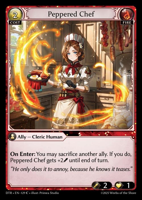 [Fire] Peppered Chef [DTR129-C]