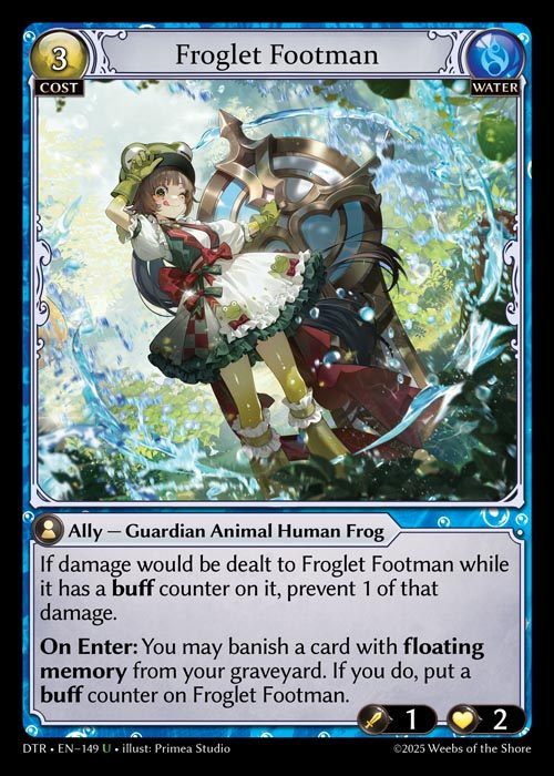 [Water] Froglet Footman [DTR149-U]