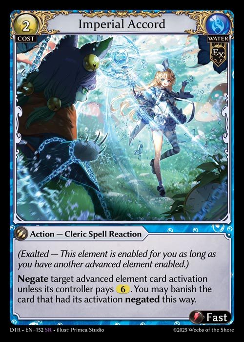 [Water] Imperial Accord [DTR152-SR]