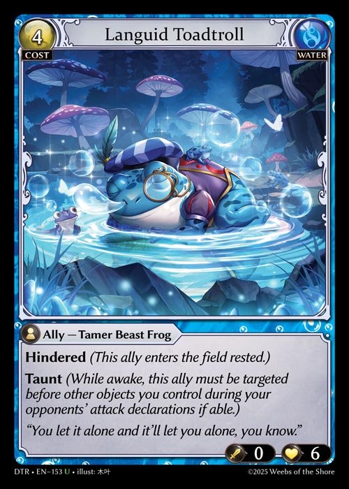 [Water] Languid Toadtroll [DTR153-U]