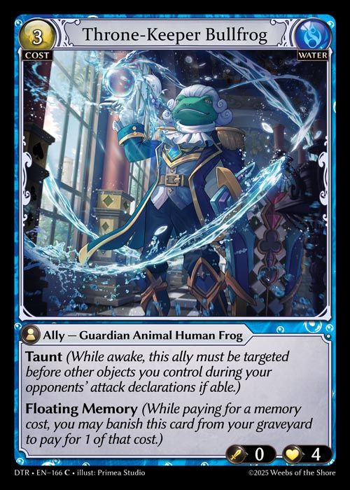 [Water] Throne-Keeper Bullfrog [DTR166-C]
